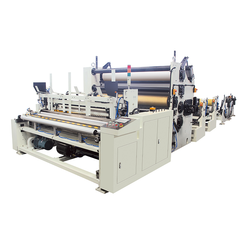 Start-stop rewinding machine