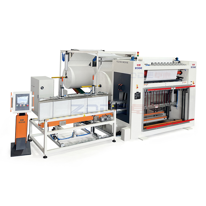 ZD-7L Automatic bottom pulling tissue paper folding machine